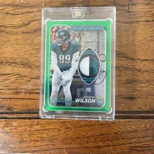 2024 TOPPS chrome Johnny Wilson relic card